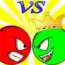 Red Ball vs Green King   — free online game