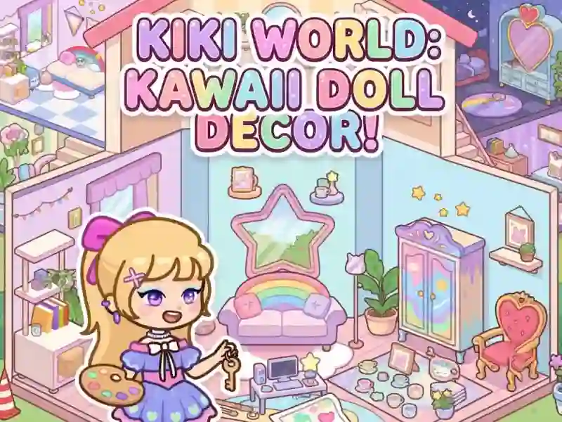 Spel Kiki World: Kawaii Doll Decor aanlyn