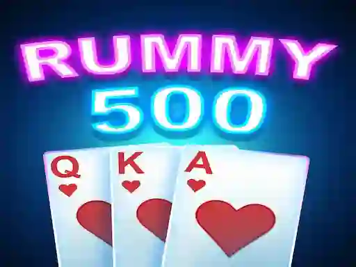 Rummy 500 Card Game — nemokamas žaidimas internete