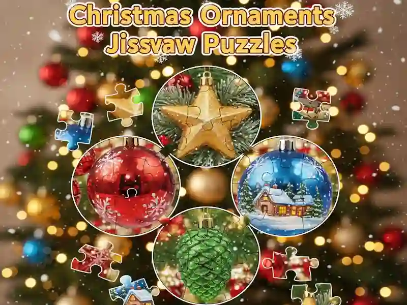 Christmas Ornaments Jigsaw Puzzles
