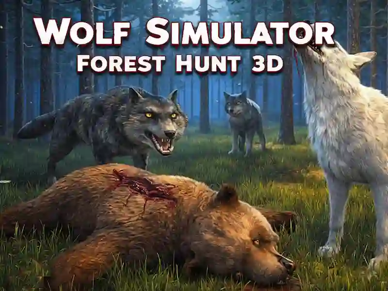 Wolf Simulator Forest Hunt 3D