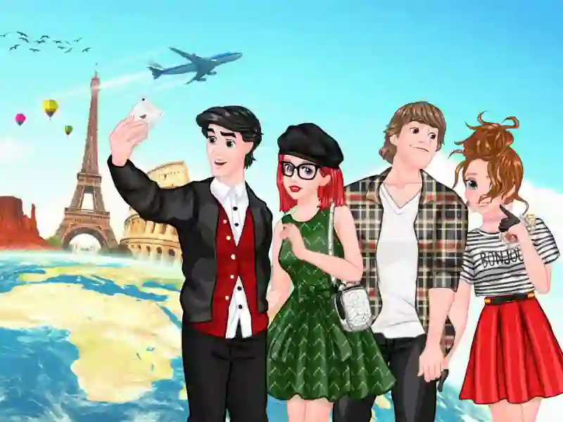 Royal Couples In Paris — free online game