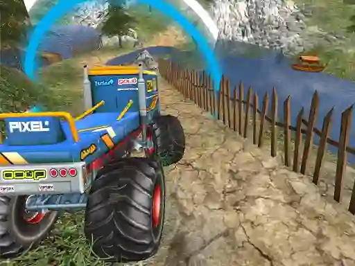 Monster Truck Offroad Driving Mountain — free online game