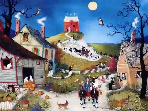 Art Villages Differences — free online game