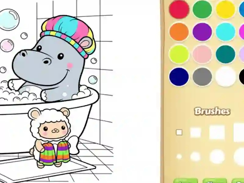 Cozy Friends Coloring Book for Kids