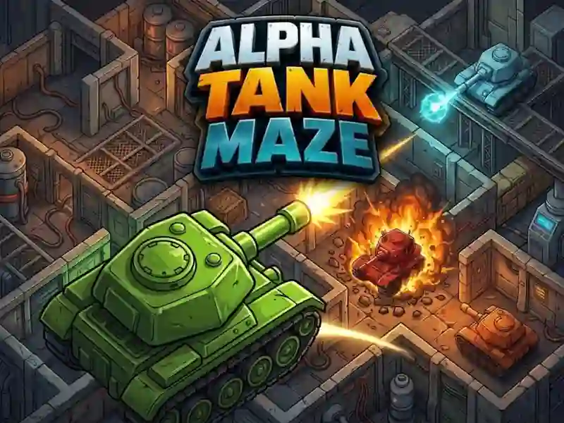 Peli Alpha Tank Maze verkossa