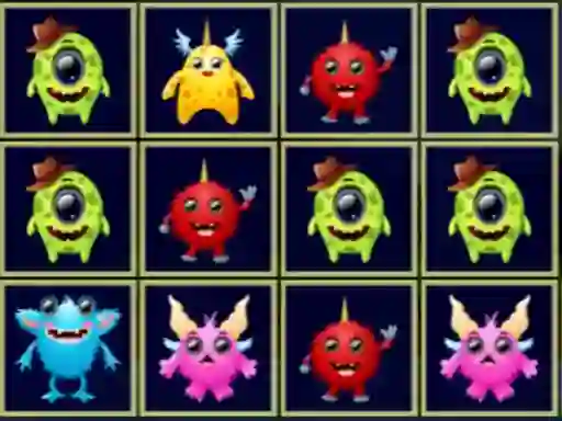Halloween Monster Match — free online game