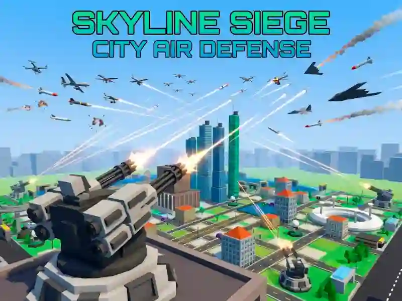 Laro Skyline Siege City Air Defense online