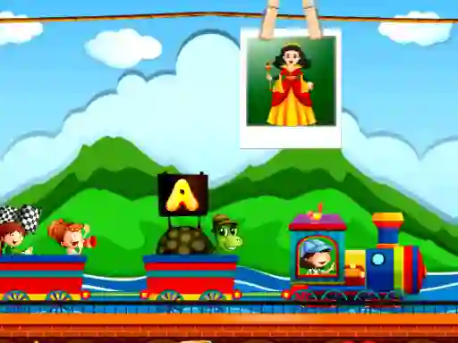 Xogo Alphabetic train en liña