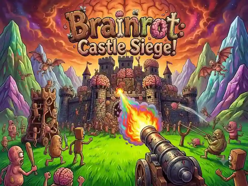 Игра Brainrot: Castle Siege! онлајн