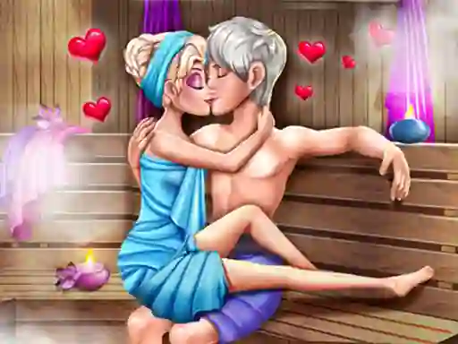 Ice Queen Sauna Flirting — free online game