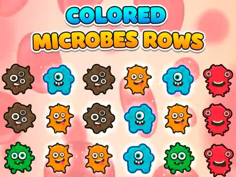 Colored Microbes Rows