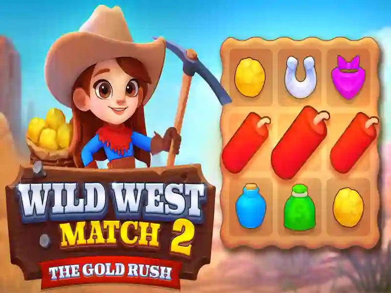 Wild West Match 2: The Gold Rush