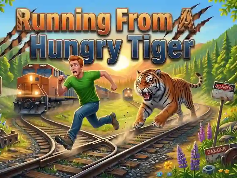 Running From A Hungry Tiger