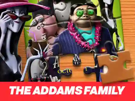 Jeu The Addams Family Jigsaw Puzzle en ligne