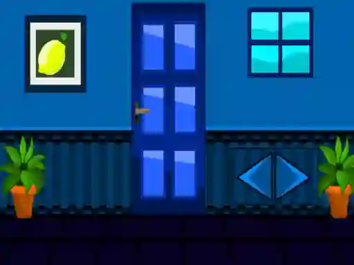 Blue House Escape — free online game