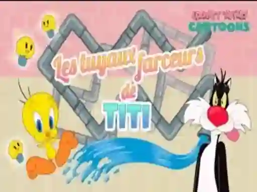 Looney Tunes Cartoons Les tuyaux farceurs de Titi — free online game