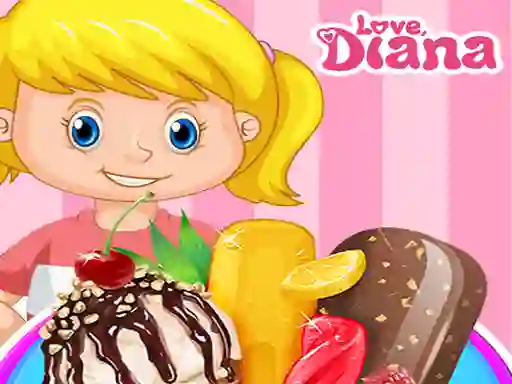 Ice Cream love Diana  — free online game