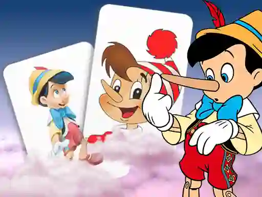 Pinocchio Memory card Match  — free online game