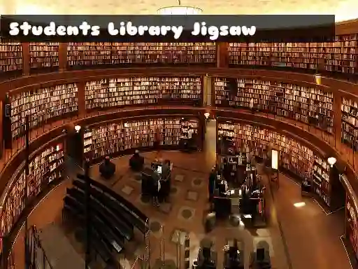 Students Library Jigsaw  — free online game
