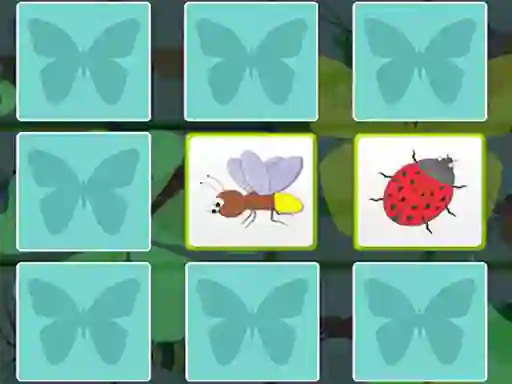 Kids Memory game - Insects — free online game