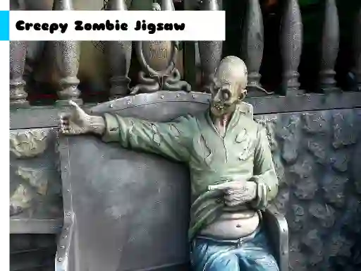 Creepy Zombie Jigsaw — free online game