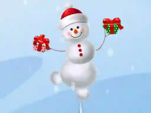 Snow Man Balance — free online game