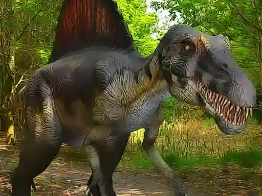 Dinosaurs Jigsaw – kostenloses Online-Spiel