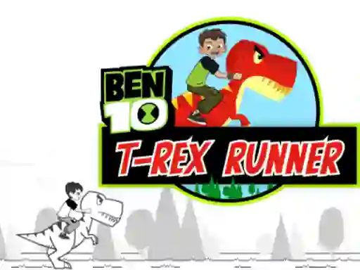 Ben 10 T-Rex Runner — bezplatná online hra