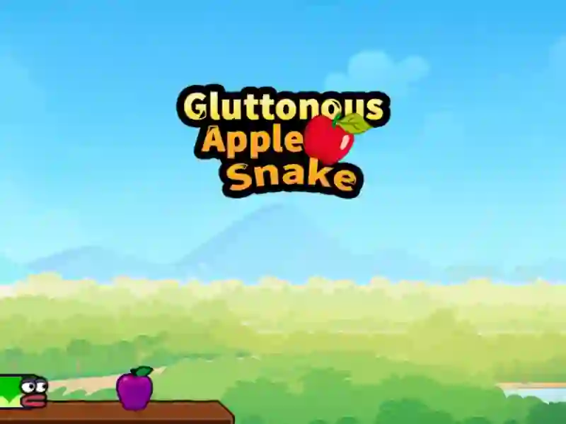 Gluttonous Apple Snake — free online game