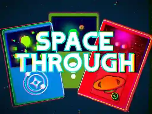 Space Through - Card Clicker  — free online game
