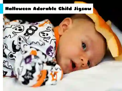 Halloween Adorable Child Jigsaw — free online game