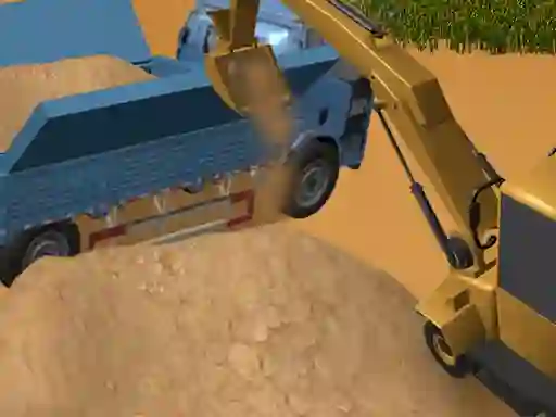 Excavator Driving Challenge — free online game