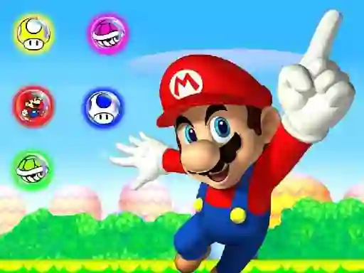 Игра Super Mario Match 3 Puzzle онлајн