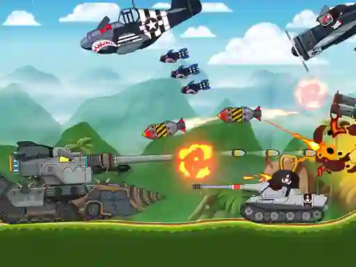 Tank Battle Tank War — bezmaksas tiešsaistes spēle