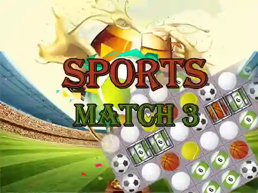 Sports Match 3  — free online game