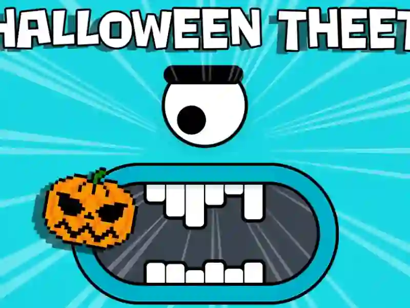 Mchezo Halloween Teeth online