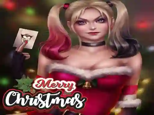 Harley Quinn Christmas Sweater Dress Up — free online game