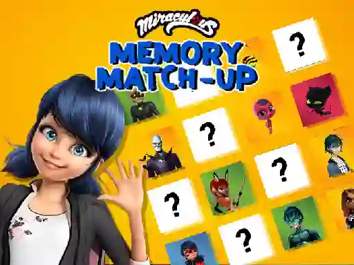 Miraculous Memory Match-Up — free online game