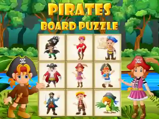 Pirates Board Puzzle — free online game
