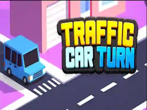 Traffic Car turn — bezmaksas tiešsaistes spēle