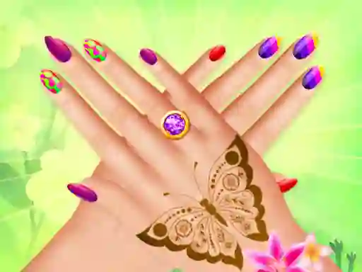 Spring Nail-Art — free online game
