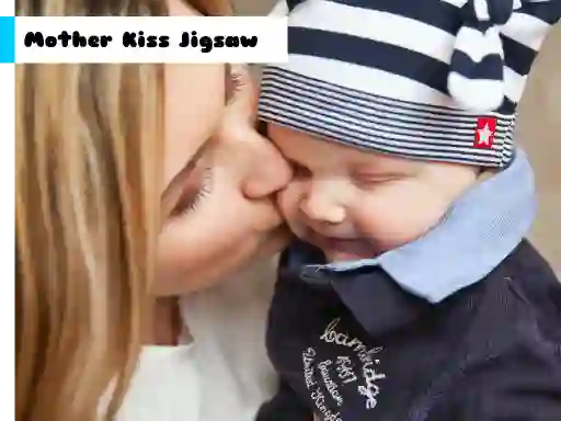 Mother Kiss Jigsaw — free online game