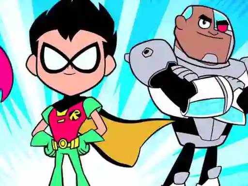 Teen Titans Jigsaw Puzzle Collection — free online game