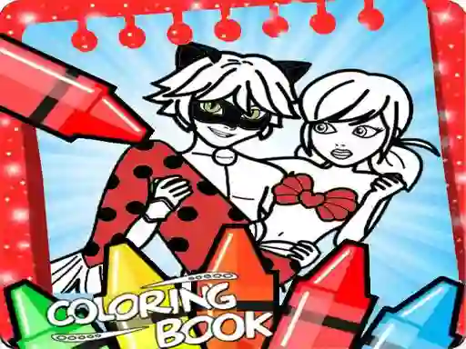 Miraculous Ladybug Coloring Book game — free online game