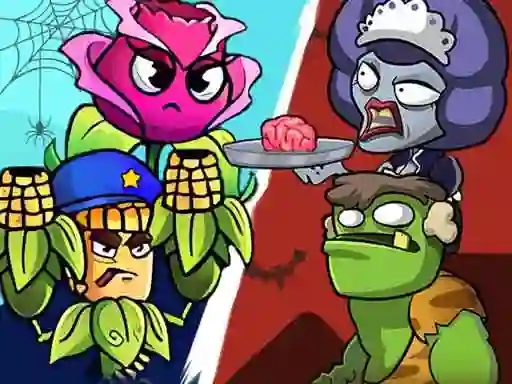 Plants Vs Zombies - Merge Defense — free online game