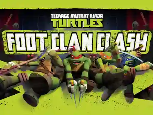 Teenage Mutant Ninja Turtles Foot Clan Clash — free online game