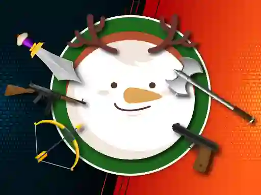 Kick The Snowman Xmas — free online game
