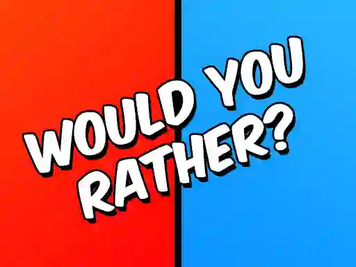 Leikur Would You Rather? á netinu