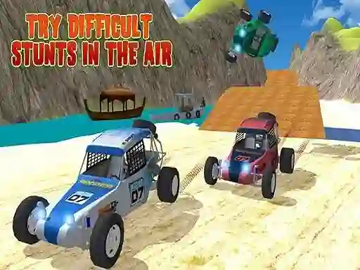 Offroad Kart Beach Stunt: Buggy Car Drive — free online game